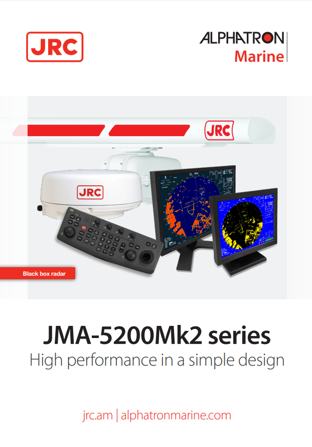 Брошюра JRC серии JMA-5200Mk2
